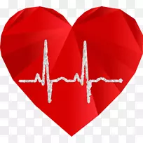 心电图心率脉冲心律失常多边形符号