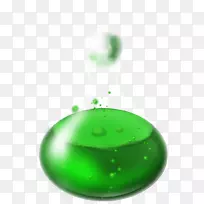 玻璃瓶艺术家-祖母绿泡泡
