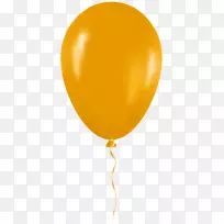 黄色气球剪贴画png图片图像气球