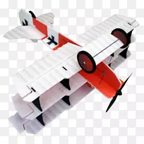 Fokker d.i三面无线电控制型飞机-飞机