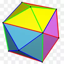 四边形六面体对偶多面体立体几何八面体阿基米德立体三角形