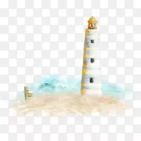 中央博客沙滩图片海洋暑假-邮轮海报