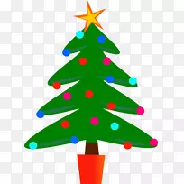 剪贴画圣诞树边框开放部分-三角符号
