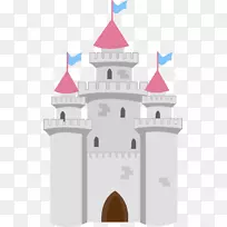 剪贴画麸皮城堡图像绘制png图片.城堡