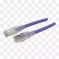 电缆usb以太网紫色串口Cat6传单
