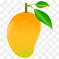 剪贴画png图片图形芒果开放部分芒果