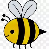 剪贴画大黄蜂动物插图