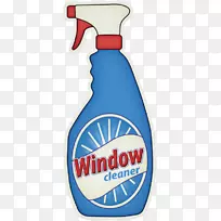 窗户清洁剂剪贴画窗户清洁剂清洁.剪贴簿象形文字