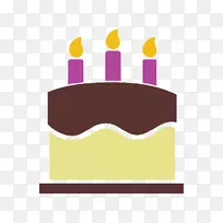 生日蛋糕图形纸杯蛋糕剪贴画蛋糕