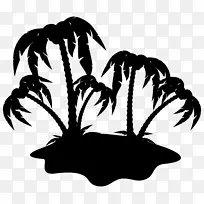 棕榈树剪贴画椰子形象