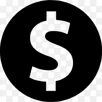 图形美元符号计算机图标美元货币符号