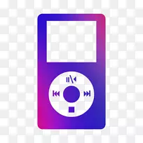 iPod mp3播放器产品设计紫色