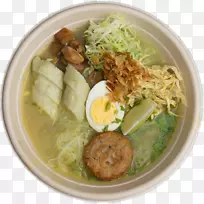 拉克萨，巴厘岛，厨房拉面，印尼菜，菜-巴厘岛模型