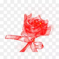 花园玫瑰火焰土坯便携网络图