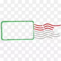 纸型徽标插图剪贴画字体-巴塞罗那邮票