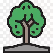 可伸缩图形计算机图标剪贴画Arboles/树-树