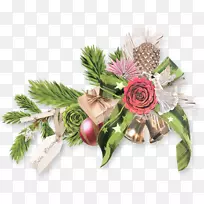 圣诞日图片中心博客花卉设计假日-星团标志