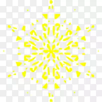 图形免费插图图像计算机图标黄色雪花