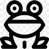 青蛙两栖动物电脑图标剪贴画蝙蝠蛙