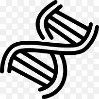 DNA核酸双螺旋科学生物学计算机图标科学