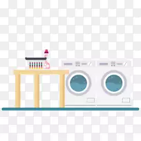 产品设计品牌洗衣店-自助洗衣店信息图表