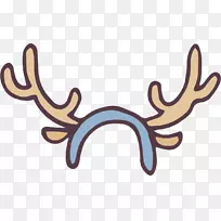 驯鹿、驼鹿、鹿茸、麋鹿-鹿角徽章
