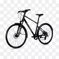 自行车架山地车混合自行车立方体自行车