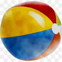 沙滩球png图片充气水球