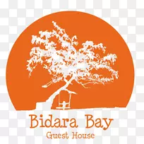 比达拉湾客栈标识品牌电子邮件字体-bidara设计元素