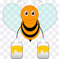 蜜蜂剪贴画图形图像-蜜蜂