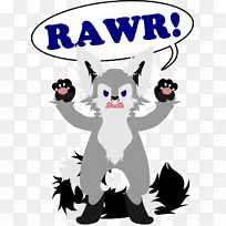 猫剪贴画插图图形设计.永久图