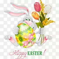 复活节兔子彩蛋插图-复活节