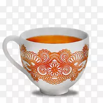 咖啡杯杯子是瓷器