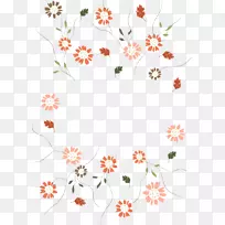 花卉设计插图视觉艺术海报