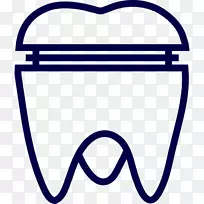 计算机图标磨牙png图片牙科种植牙架