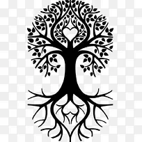 生命之树象征形象标志