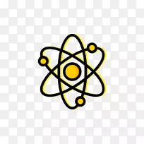 分子原子图形免专利化学原子透明和半透明