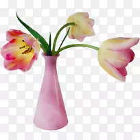 花卉设计花瓶切花