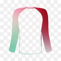 长袖T恤肩部产品