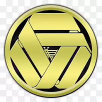 徽标黄色产品设计-提升标志