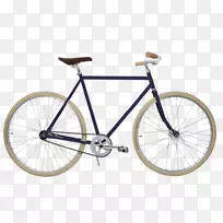 固定齿轮自行车单速自行车车架状态自行车