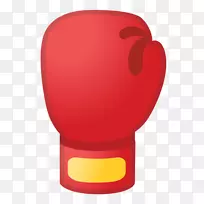 拳击手套表情符号图像拳击