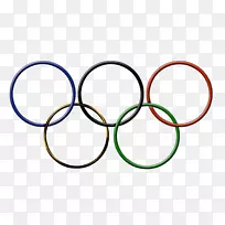 奥林匹克运动会2018年奥运会冬奥会形象-奥林匹克五环2b