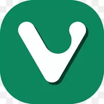 Vivaldi技术，电脑图标，网页浏览器，剪贴画