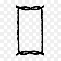 字形线黑色m
