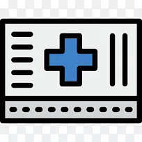 救护车图形计算机图标保健图标设计-救护车