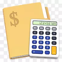 财务会计计算机图标财务预算.会计设计要素