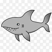 鲨鱼可伸缩图形剪辑艺术图像png网络图.鲨鱼