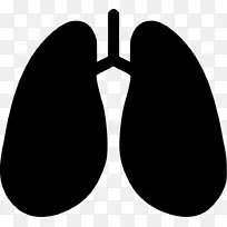 剪贴画电脑图标肺呼吸肺脏学.肺