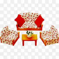 椅子产品设计橙色S.A。